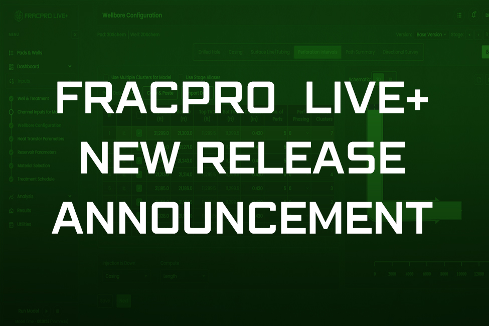 FracPro Live+ New Release Announcement